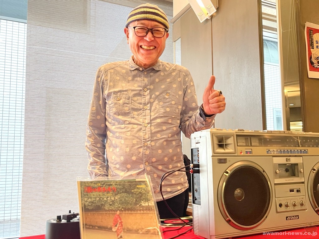 今回DJとして会場の熱をアゲてくれた、泡盛部メンバー・カズ兄こと高橋一志さん